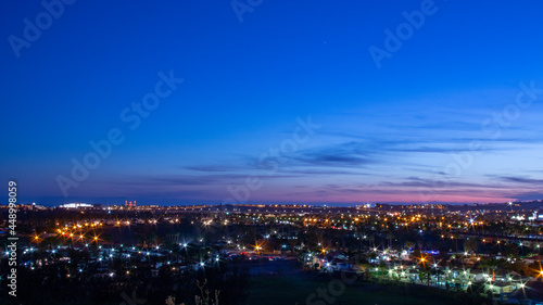 night view of the international countryside in Maspalomas
