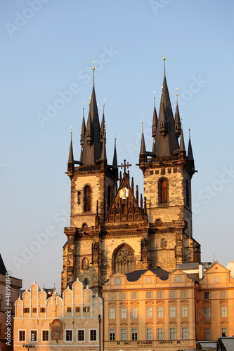 Church of Our Lady before Týn in the Old town (Stare Mesto), Prague, Czech Republic