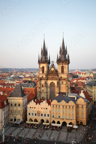 Church of Our Lady before Týn in the Old town (Stare Mesto), Prague, Czech Republic