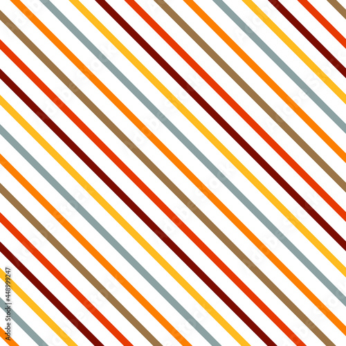 Seamless vector pattern on the theme of Halloween, colored lines on a white background. Endless texture for wallpaper, flyers, covers, banners, fill pattern, web page, background, surface.