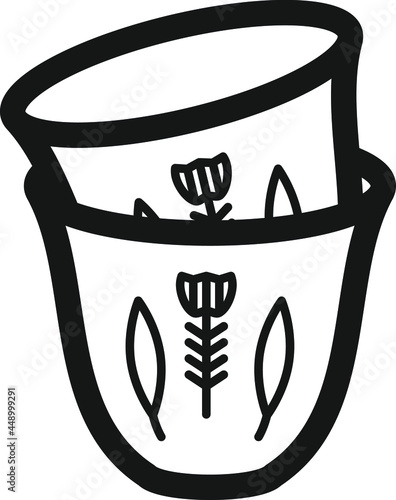 Turkish , arabic coffee cup icon , vector