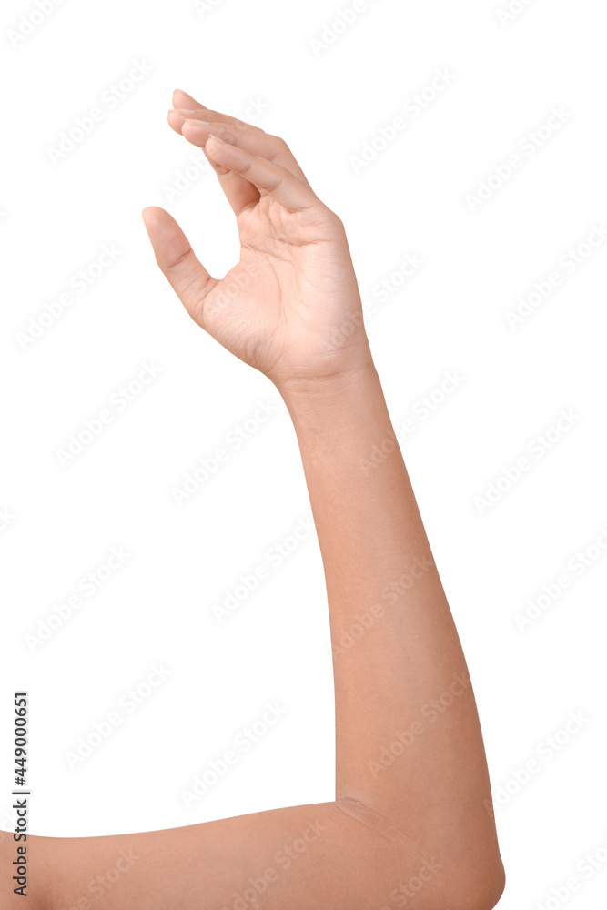 Hand Figures isolated on white background. Hand Figures isolated on white background.