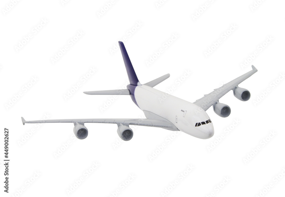 Airliner model isolated on white background. Airliner model isolated on white background.