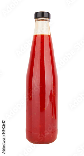 Bottle of tomato sauce