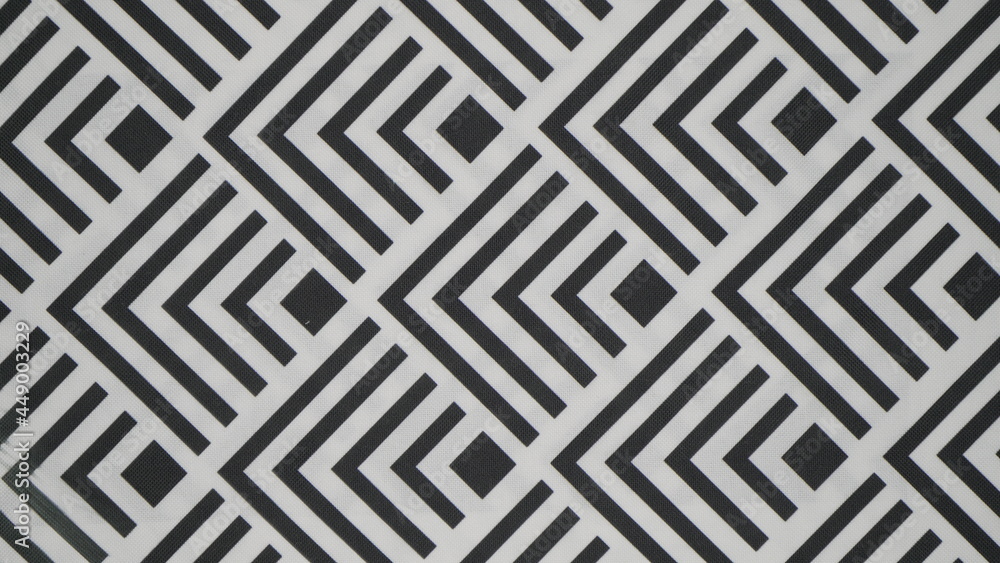 black and white pattern on fabric