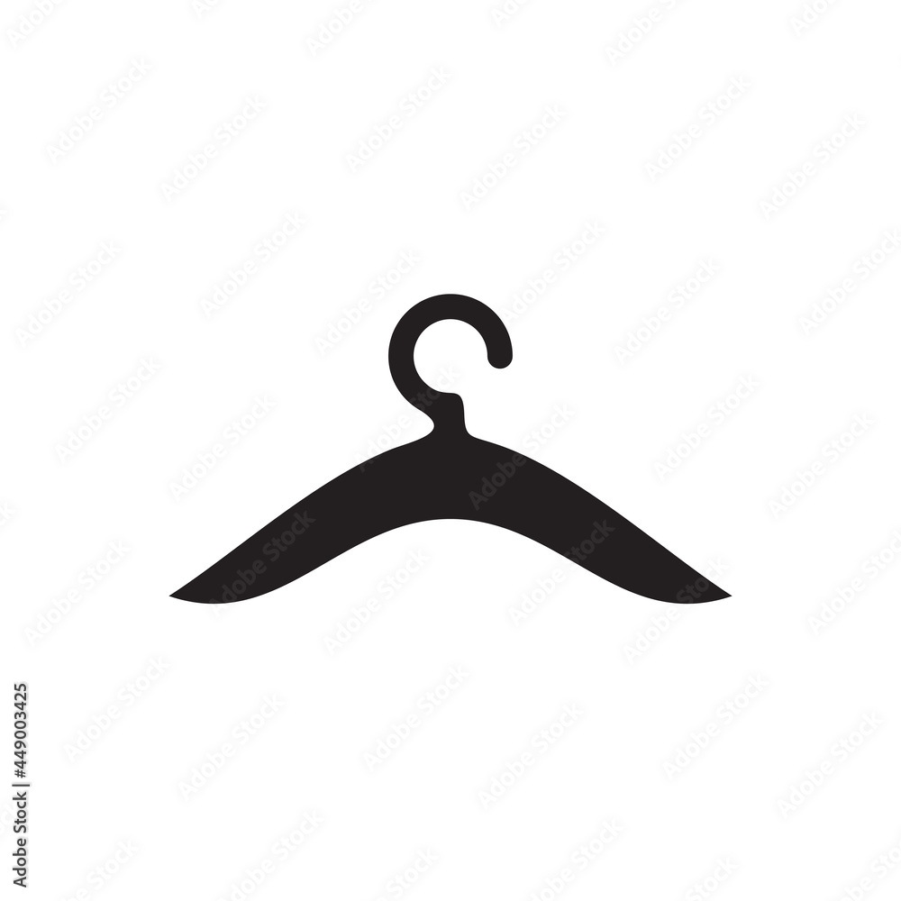 Clothes hanger logo design for fashion Clothes hanger logo design for fashion