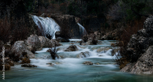 Cascadas en invierno