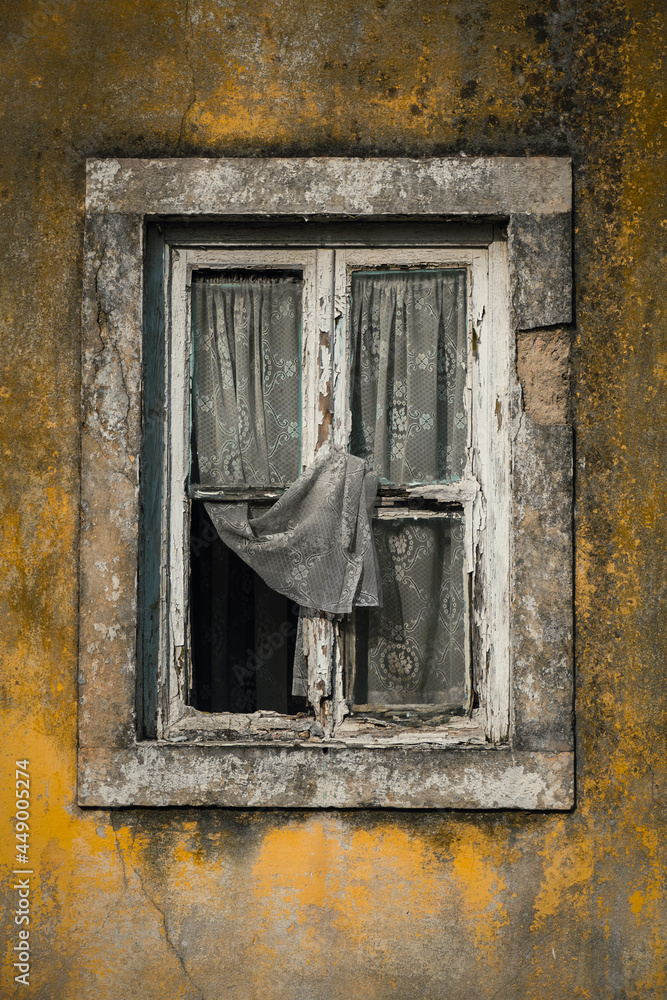 Old window in Portugal