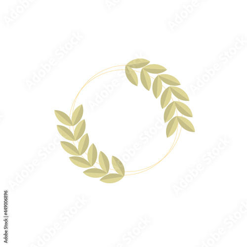 millet twigs on a white background