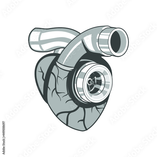 heart turbo logo