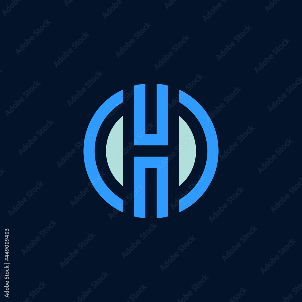 Letter h logo design vector. H logo vector illustration Letter h logo design vector. H logo vector illustration