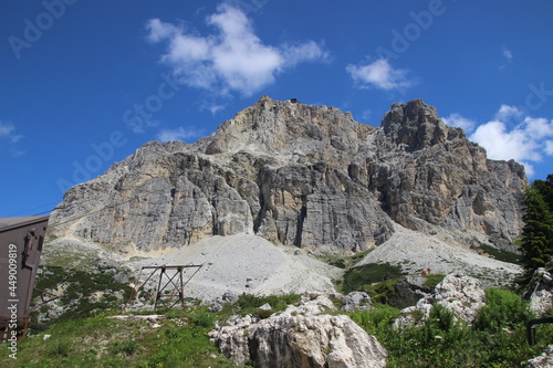 Monte Lagazuoi in Cortina d'Ampezzo, Italy