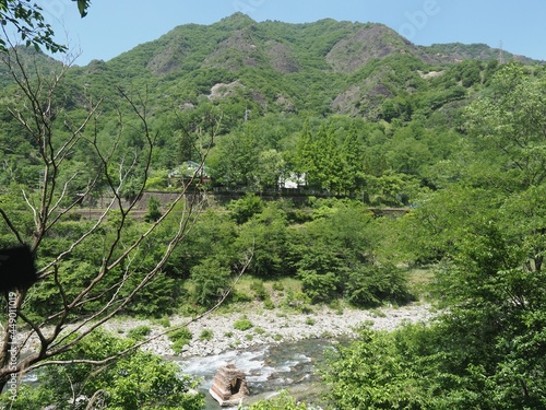 Various landscapes in the Ashio area