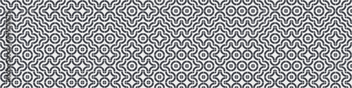 Abstract Geometric Pattern generative computational art illustration