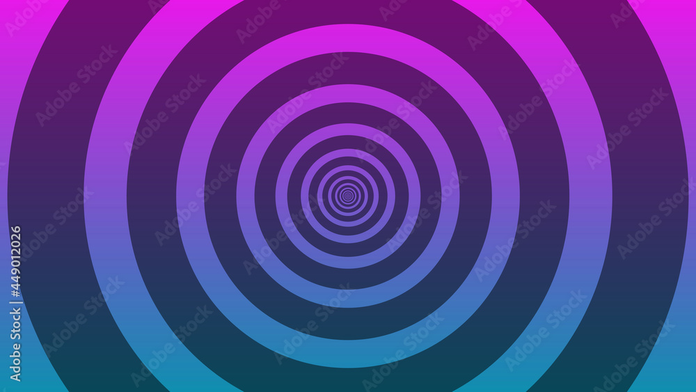 3D Geometric abstract tunnel. Background Futuristic Tunnel-Circle 3D Geometric abstract tunnel. Background Futuristic Tunnel-Circle