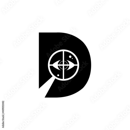 letter d for detective logo