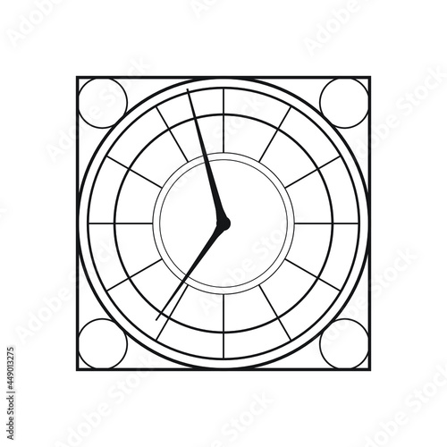 clock vector illustration