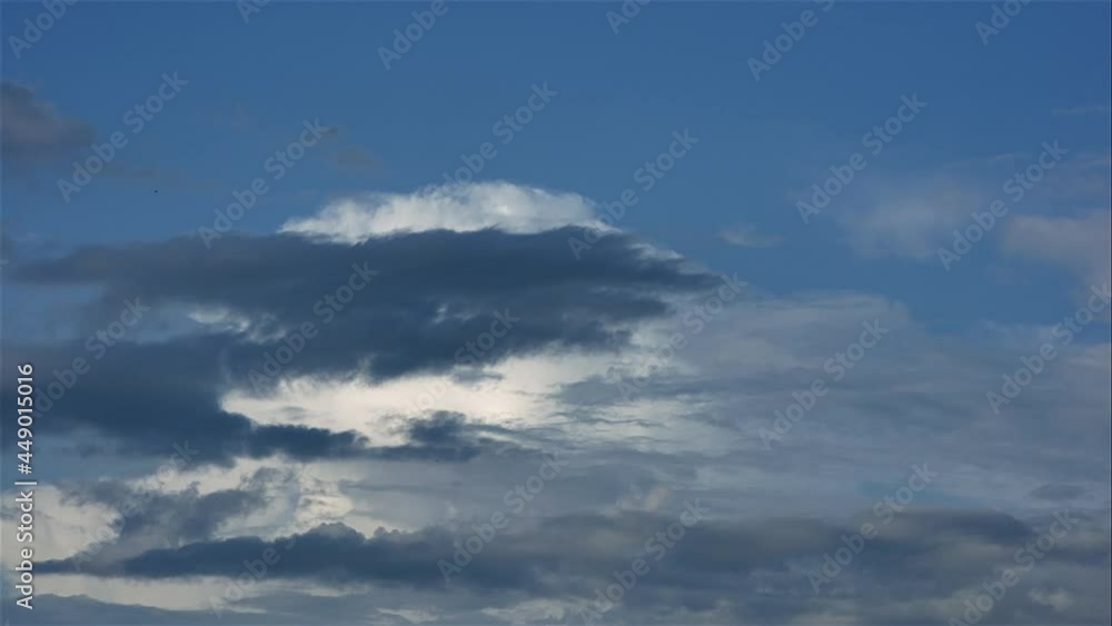 Time-lapse of Colorful dramatic sky on the landscape of after sunset Time-lapse of Colorful dramatic sky on the landscape of after sunset