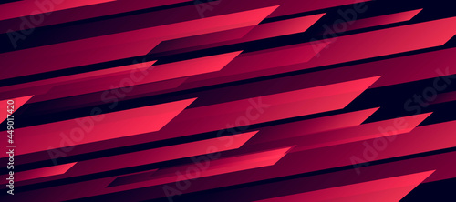 Abstract background with dynamic red geometric shapes in motion forming graphic texture