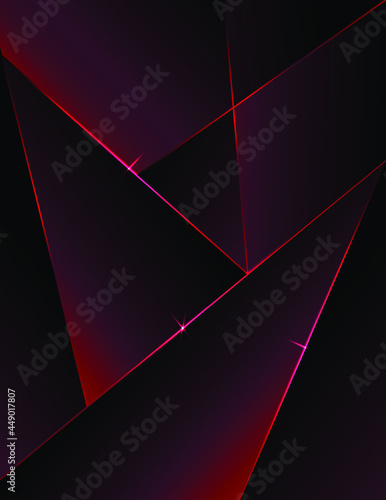 Abstract Elegant diagonal striped red background, vector picture