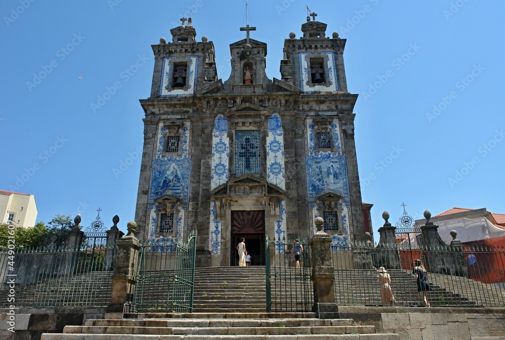 Saint Ildefonso church in Batalha, Porto - Portugal