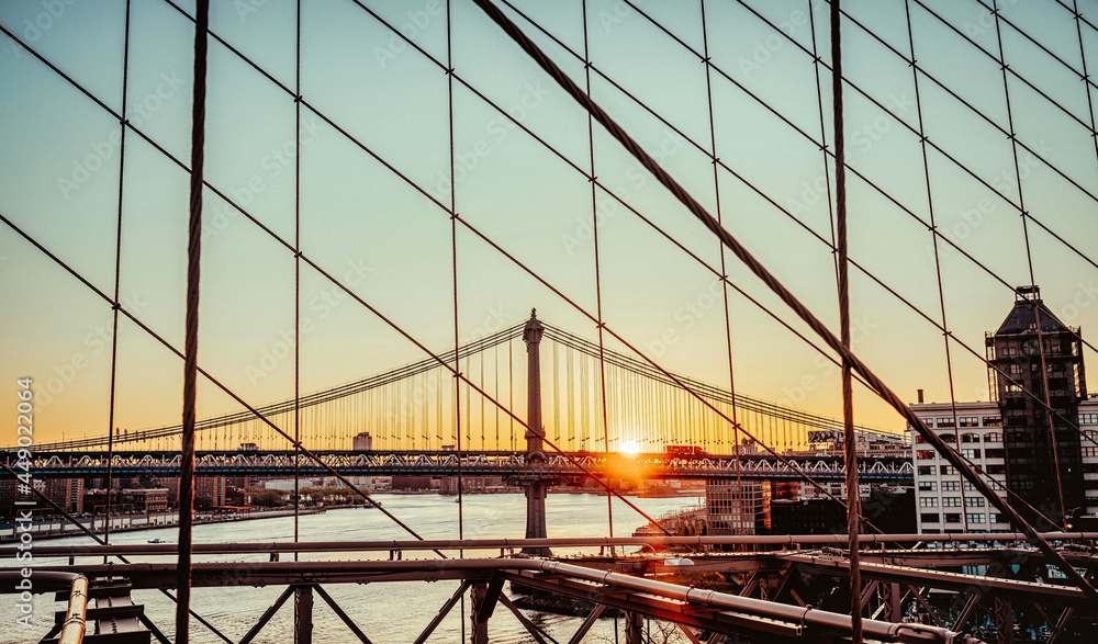 bridge at sunset beautiful sunrise Manhattan New York sun sky cute cold bridge at sunset beautiful sunrise Manhattan New York sun sky cute cold