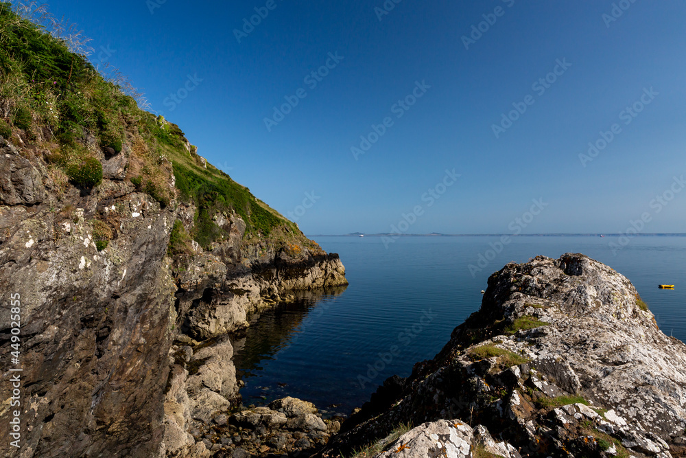 The Rugged Pembrokeshire Coast on a Sunny Summer Morning