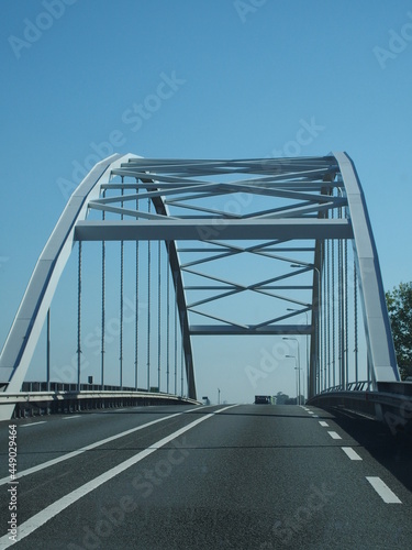 Fototapeta Naklejka Na Ścianę i Meble -  Stahlbrücke in den Niederlanden