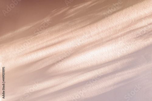 Abstract light and shadow of pink leaves bokeh blurred background. photo