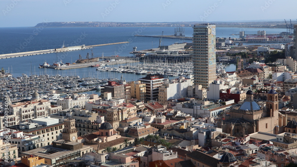 Obraz premium view of the city