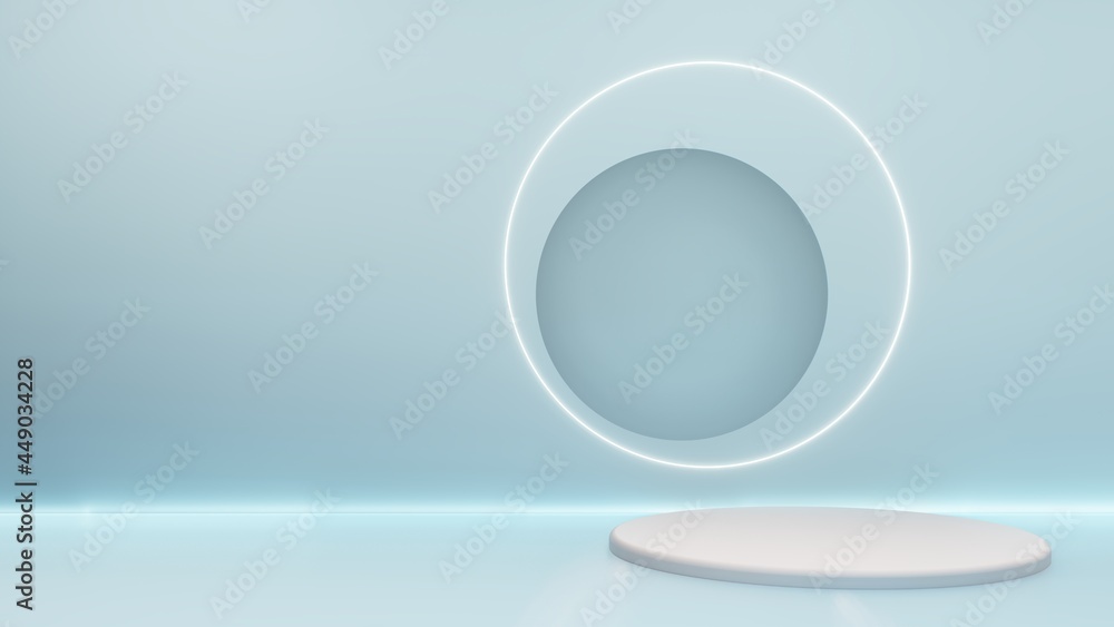 Mock up podium for product presentation, 3d render, 3d illustration. Mock up podium for product presentation, 3d render, 3d illustration.