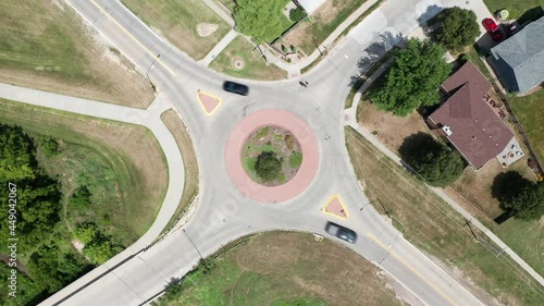 typical roundabout
