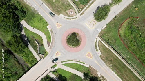 typical roundabout