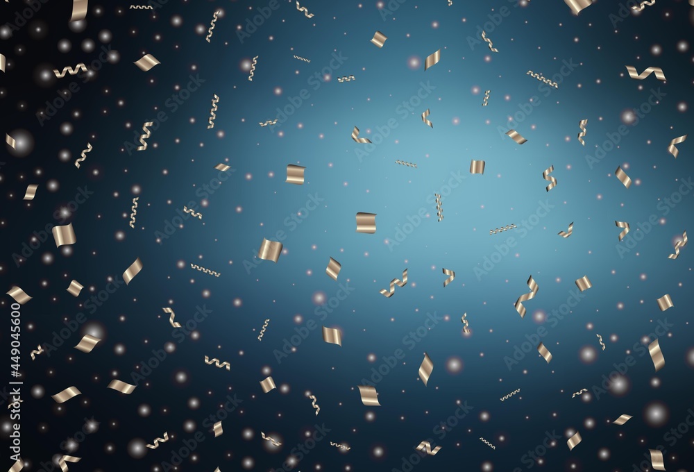 Dark BLUE vector backdrop in holiday style. Dark BLUE vector backdrop in holiday style.