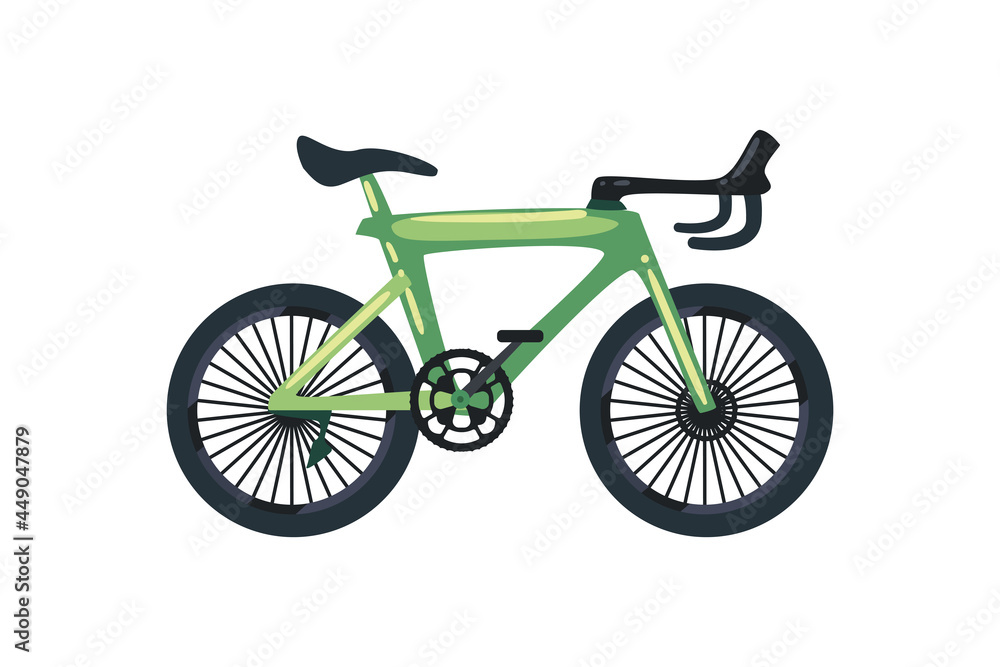green ecology bicycle