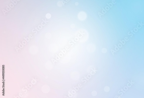 Light Pink  Blue vector layout in New Year style.