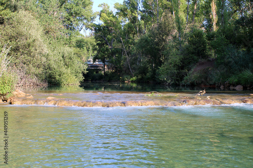 Júcar river as it passes through the province of Cuenca