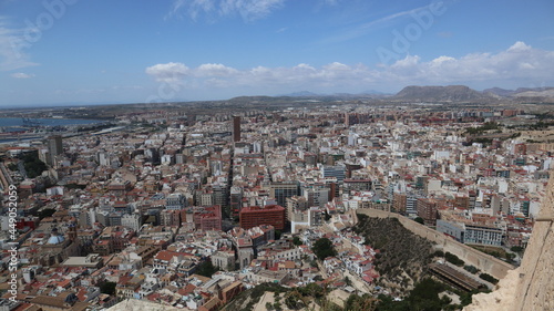 view of the city Alicante