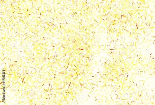 Light Red, Yellow vector template with repeated sticks.