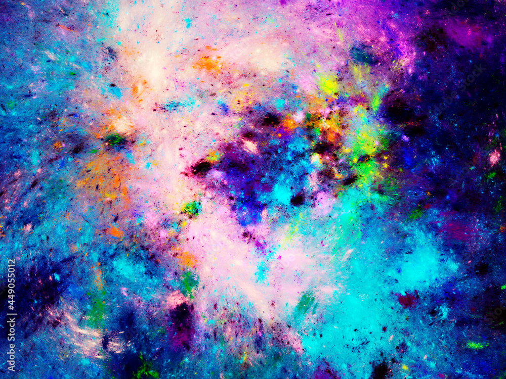 blue and purple abstract fractal background 3d rendering illustration blue and purple abstract fractal background 3d rendering illustration