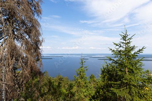 Lake Pielinen shot from Koli hill