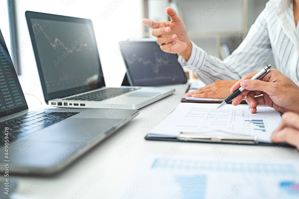 Investment planing and strategy concept, Financial data analysis graph business analytics and intelligence of finance performance. Investment planing and strategy concept, Financial data analysis graph business analytics and intelligence of finance performance.