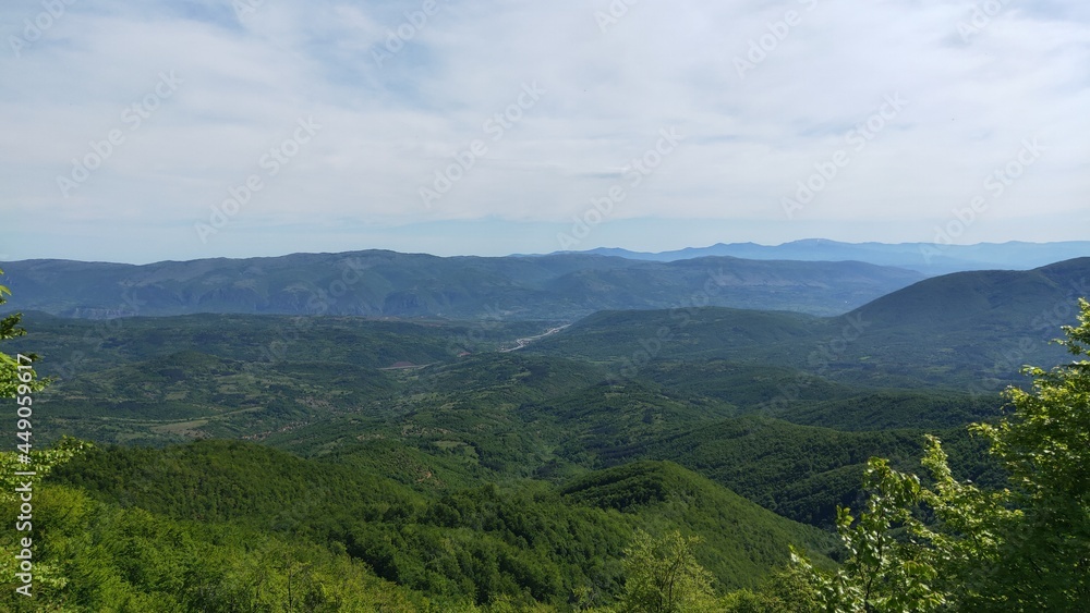 Beautiful landscape, Suva Planina (The dry mountain), Serbia Beautiful landscape, Suva Planina (The dry mountain), Serbia