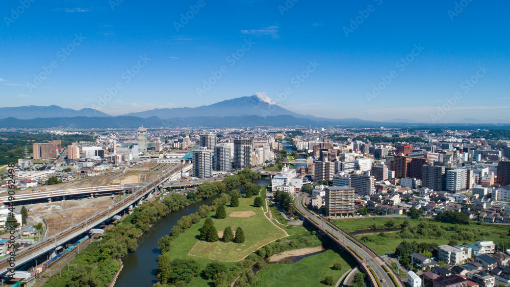Fototapeta premium 《岩手県》盛岡市の街並み 