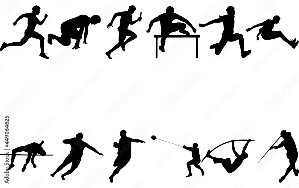 Track And Field Men Silhouette Vector Stock Vector Adobe Stock track-and-field-men-silhouette-vector-stock-vector-adobe-stock