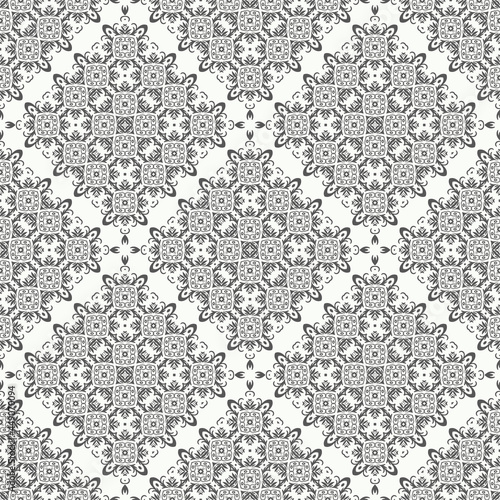 Abstract geometric seamless pattern. Vector illustration.