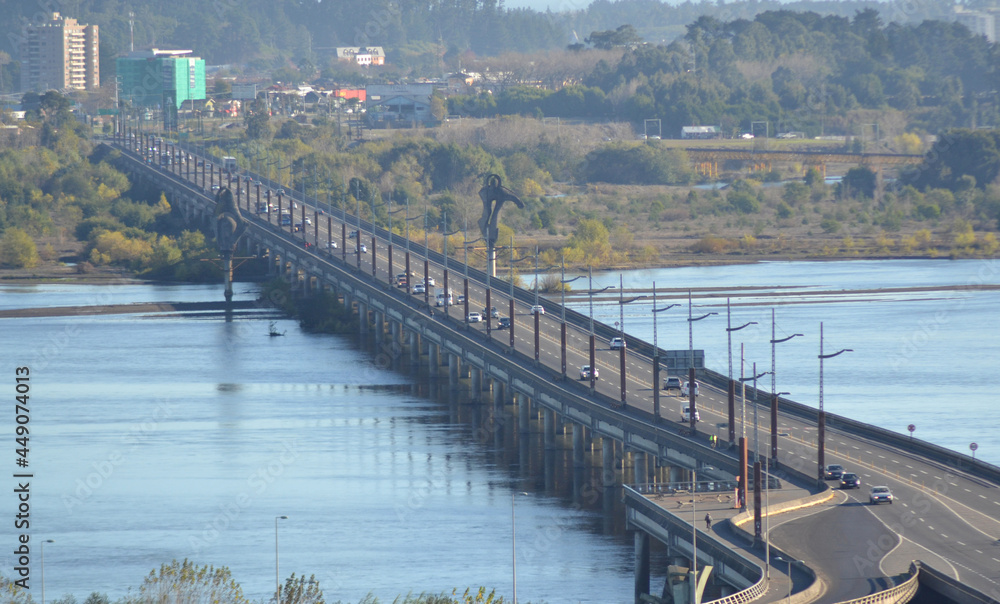 bridge river bio bio , Concepcion , Chile bridge river bio bio , Concepcion , Chile