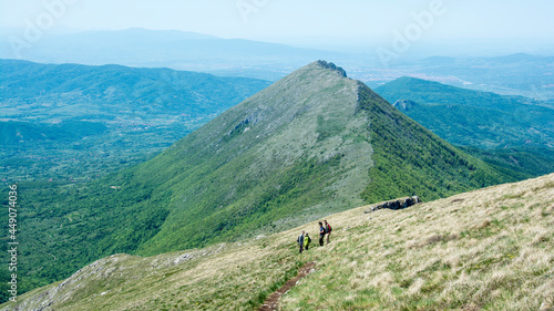 Hiking, trekking, Suva Planina (The dry mountain), Serbia