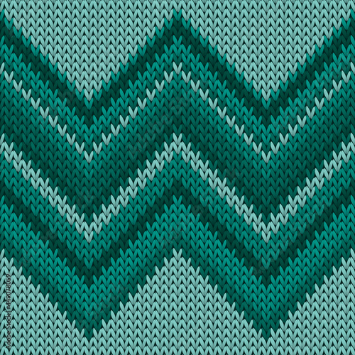 Trendy zig zal lines knitted texture geometric