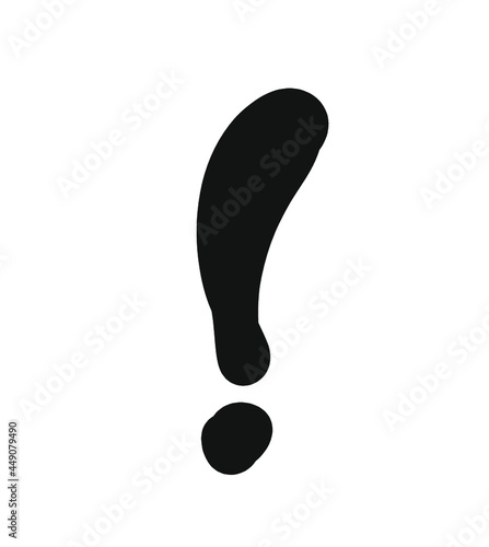 signo de admiración o exclamación